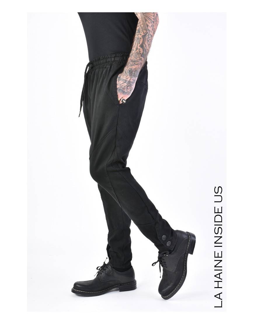 La haine inside us 3B LM145 PANTALONE Nero Esporta salva