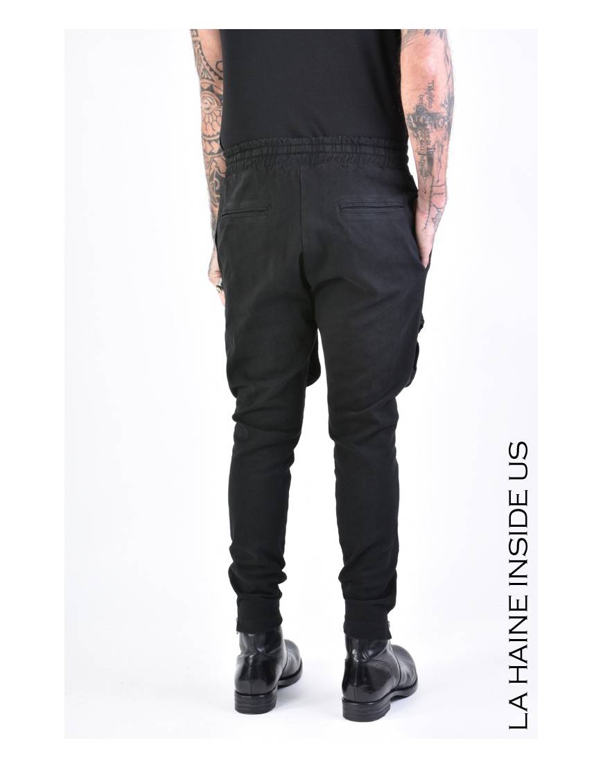 La haine inside us 3B LM146 PANTALONE Nero Black Friday Prezzi