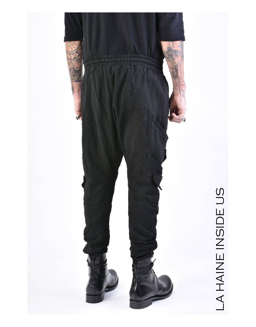 La haine inside us 3B LM155 PANTALONE Nero In vendita