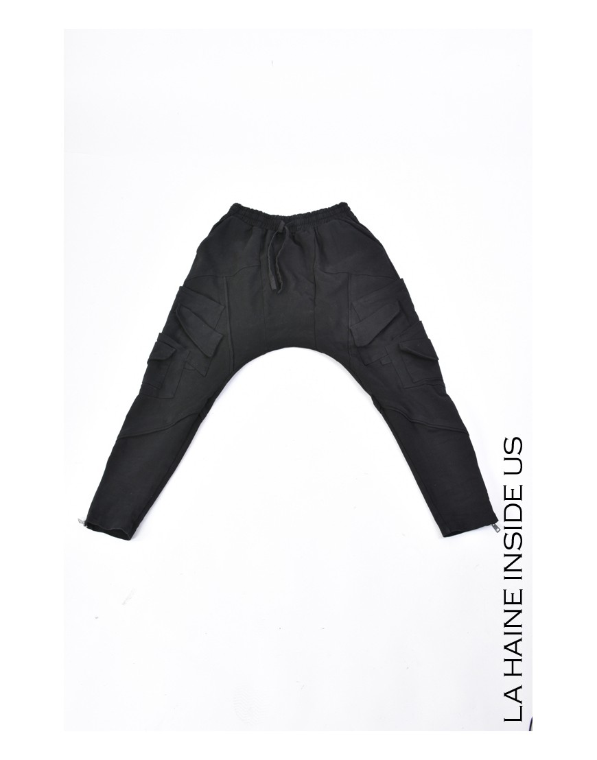 La haine inside us 3B LM155 PANTALONE Nero In vendita