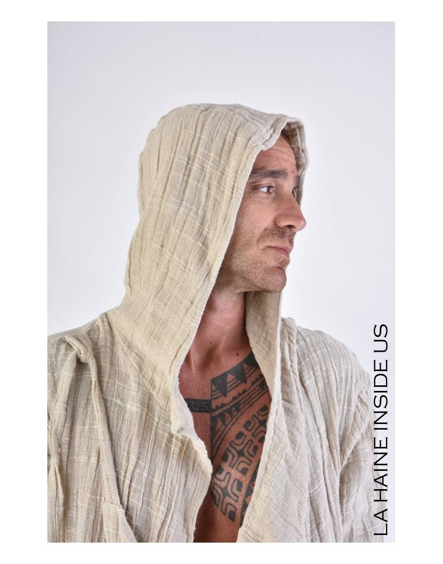 La haine inside us 3J LM164 CARDIGAN UNISEX U Beige Italy