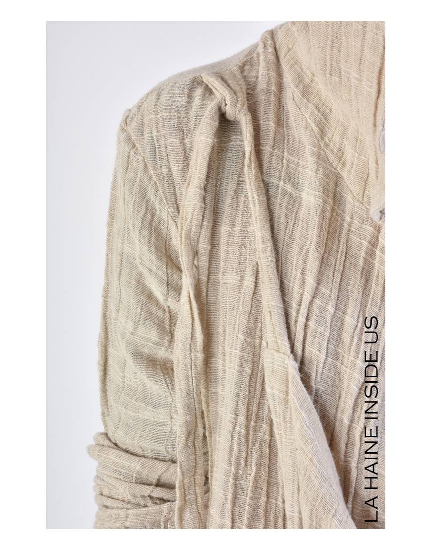 La haine inside us 3J LM164 CARDIGAN UNISEX U Beige Italy