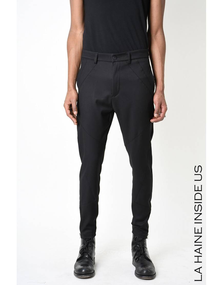 La haine inside us 3B LM198 PANTALONE Nero Sconto di tempo limitato