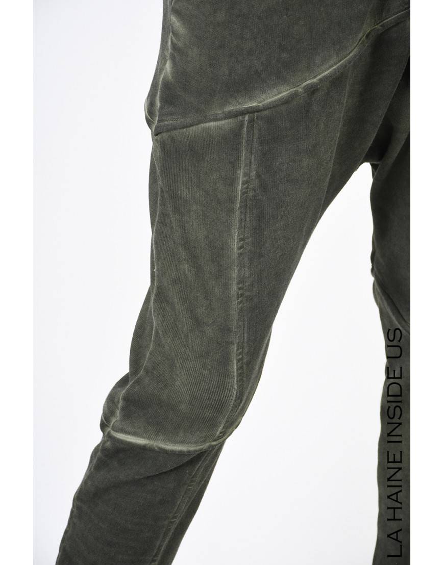 La haine inside us 3B LM199 PANTALONE Verde Prezzo di fabbrica