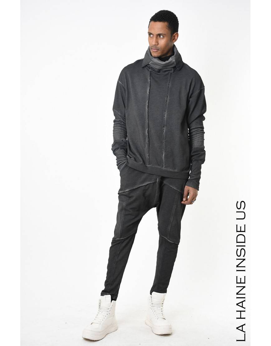 La haine inside us 3B LM200 FELPA Nero Offerta speciale