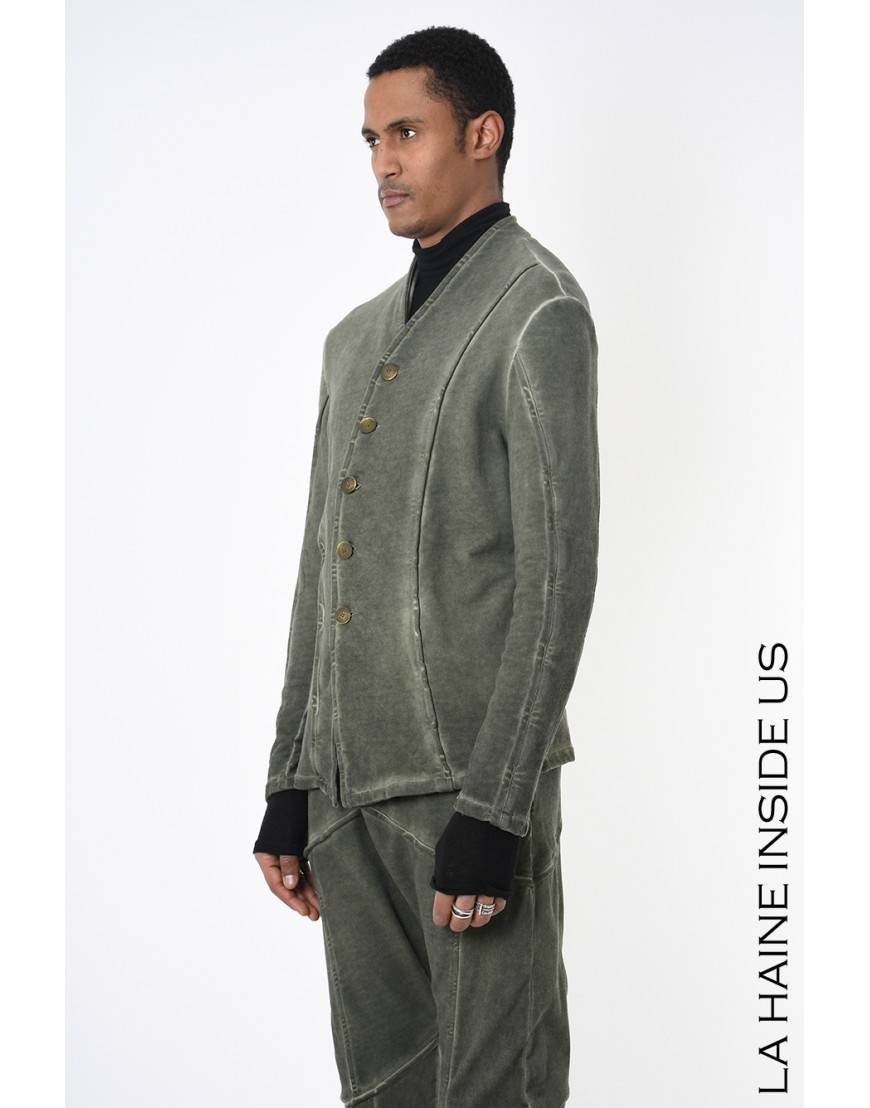 La haine inside us 3B LM227 GIACCA Verde Flash Sale