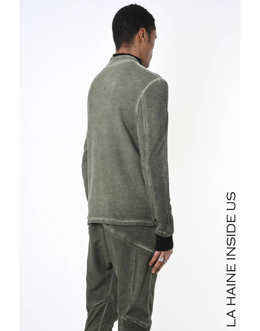 La haine inside us 3B LM227 GIACCA Verde Flash Sale