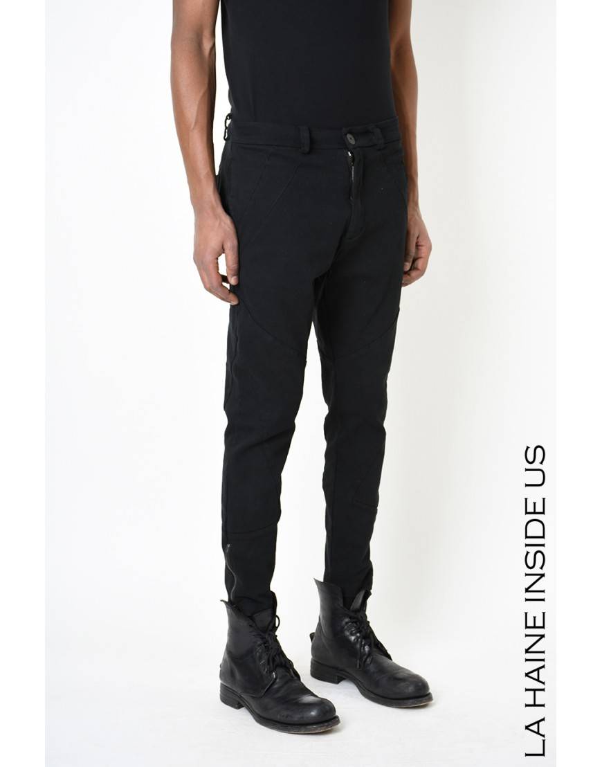 La haine inside us 3B LM228 PANTALONE Nero Fornitura limitata