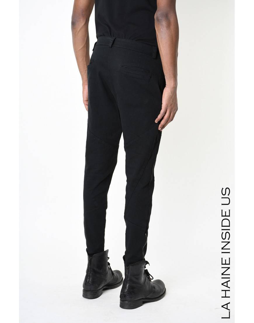 La haine inside us 3B LM228 PANTALONE Nero Fornitura limitata