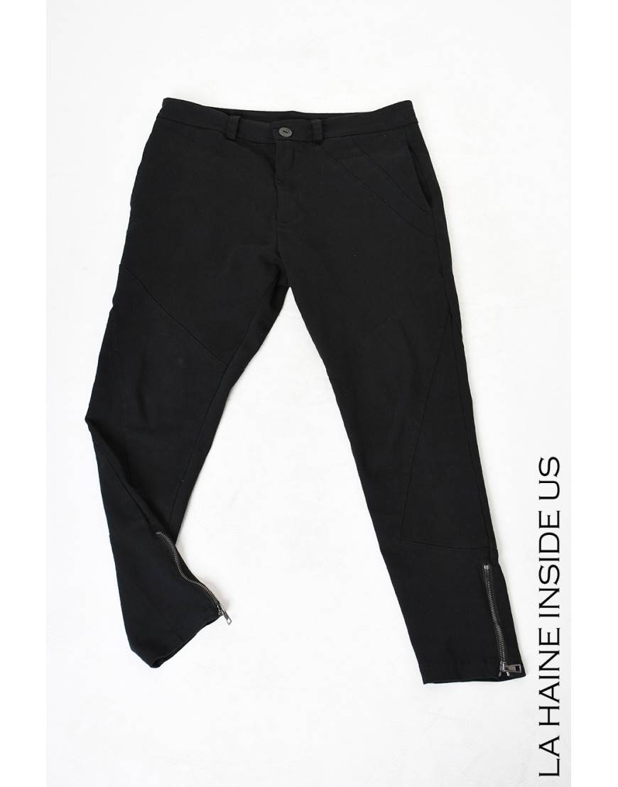 La haine inside us 3B LM228 PANTALONE Nero Fornitura limitata