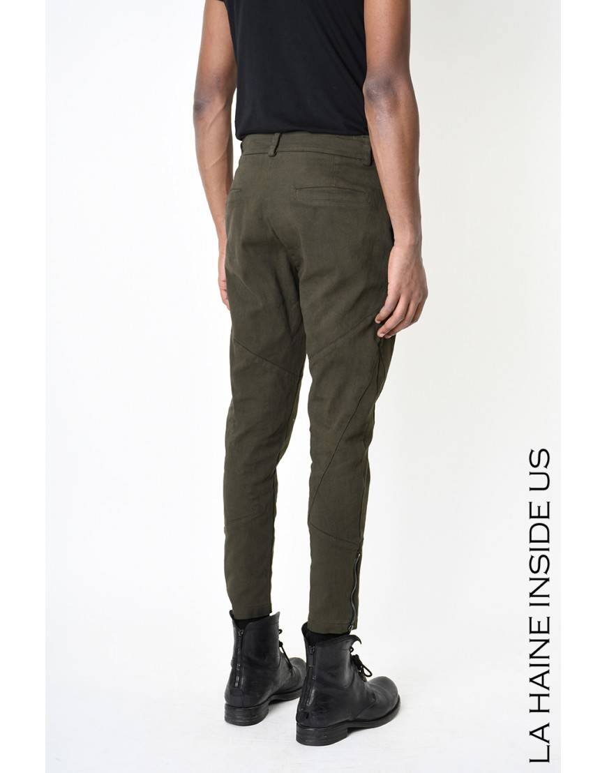 La haine inside us 3B LM228 PANTALONE Verde Shopping online