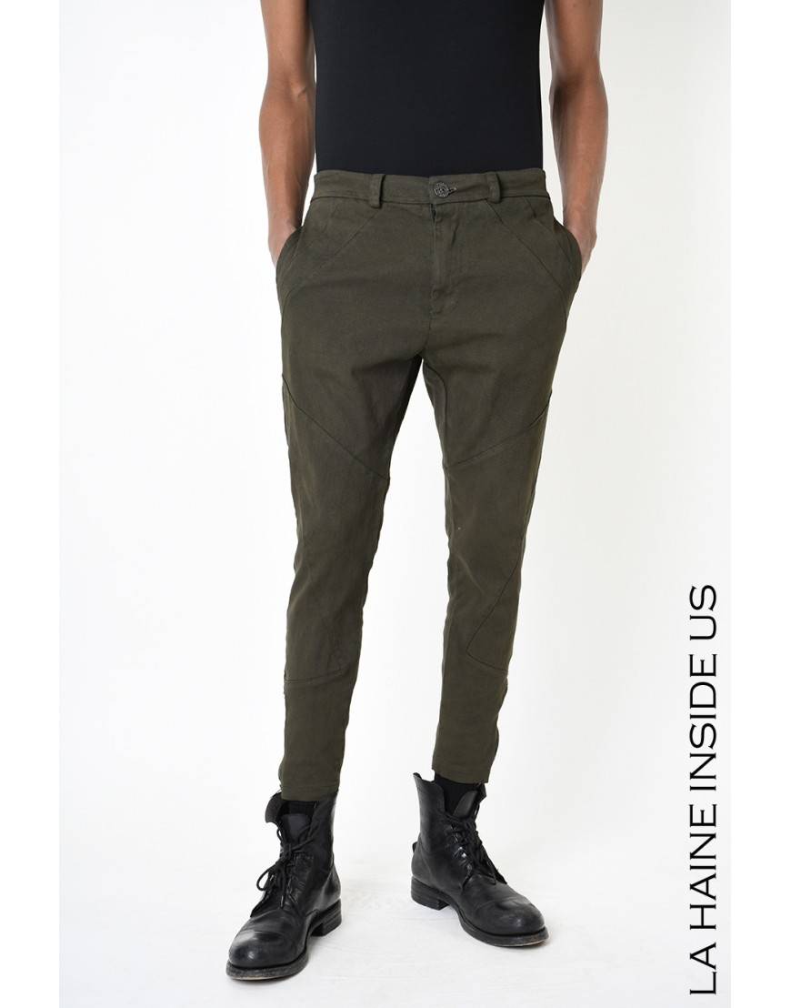La haine inside us 3B LM228 PANTALONE Verde Shopping online