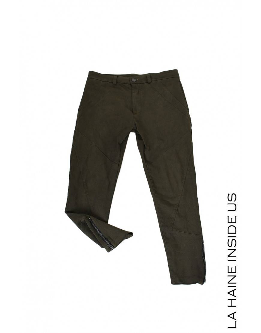La haine inside us 3B LM228 PANTALONE Verde Shopping online