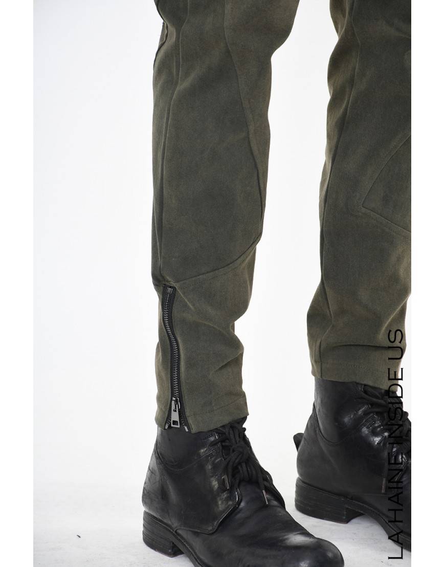La haine inside us 3B LM271 PANTALONE Verde Cyber Monday