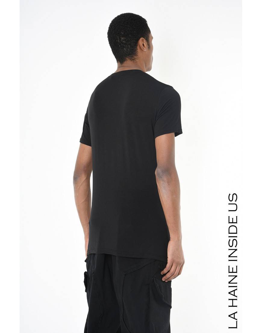 La haine inside us 3J LM075 T-SHIRT Nero Offerta Pasqua