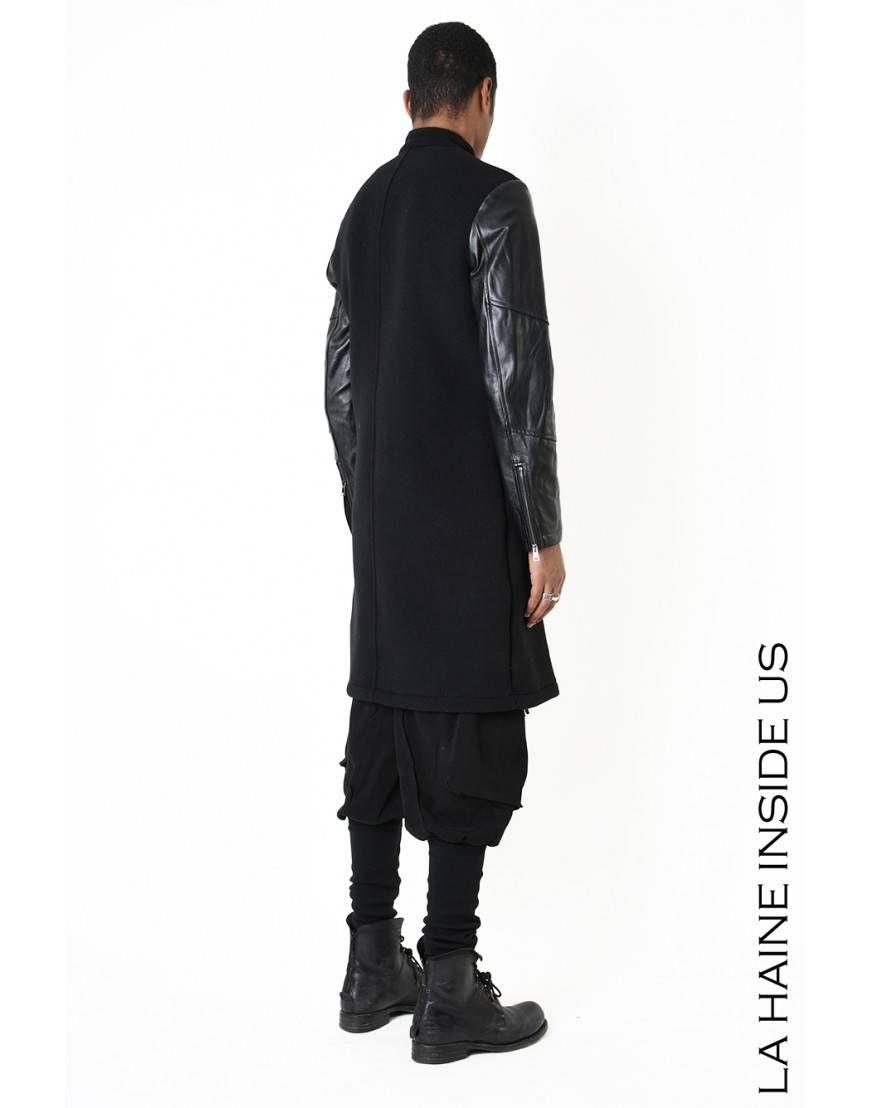 La haine inside us 3B LM183 CAPPOTTO Nero Offerta Giorno del Papà