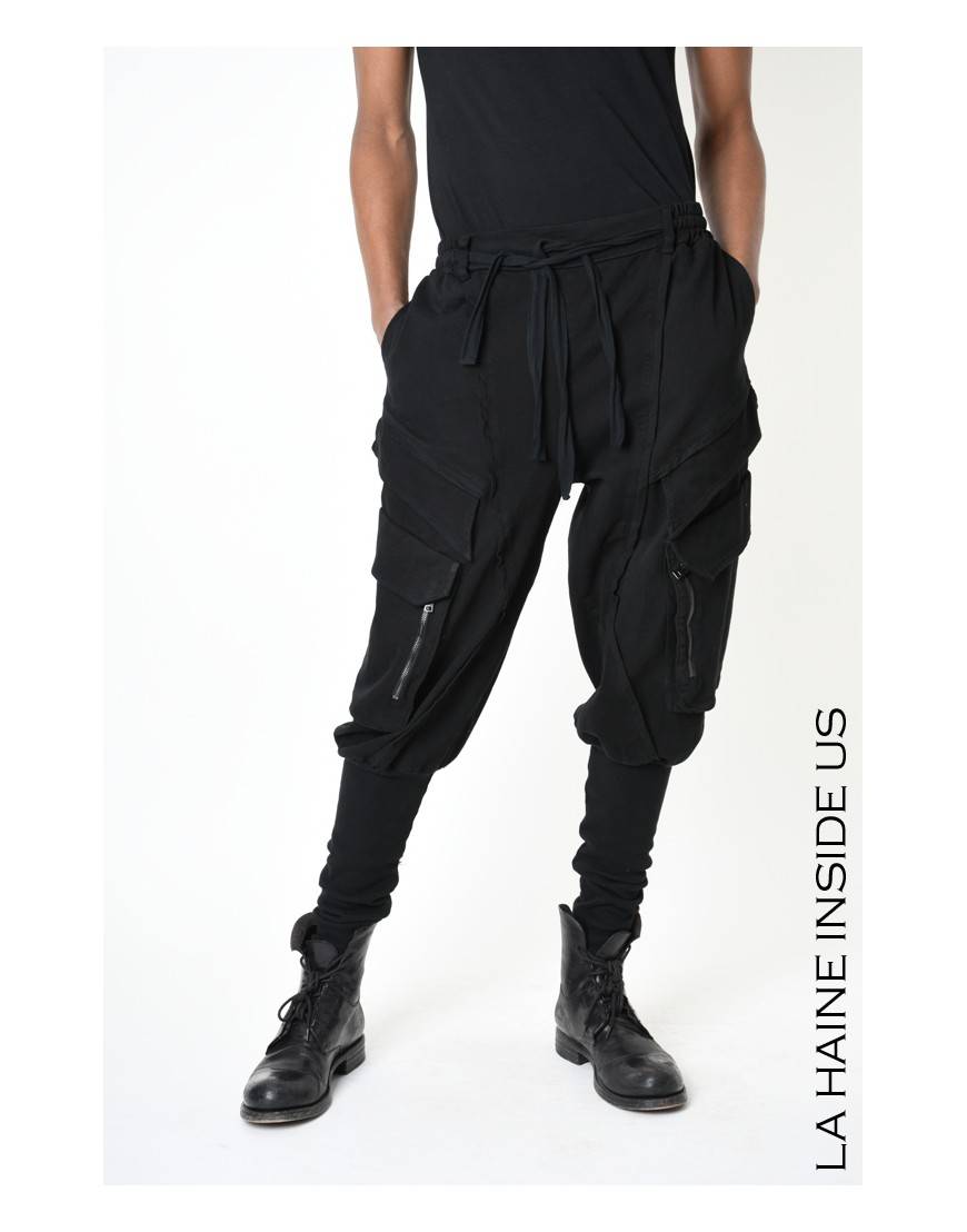 La haine inside us 3B LM191 PANTALONE Nero Offerta migliore