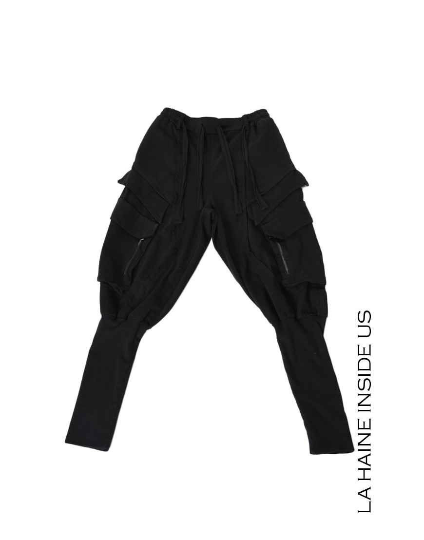 La haine inside us 3B LM191 PANTALONE Nero Offerta migliore