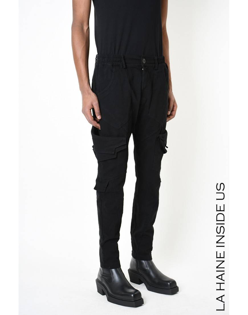 La haine inside us 3B LM192 PANTALONE Nero Online Outlet
