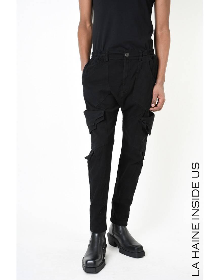La haine inside us 3B LM192 PANTALONE Nero Online Outlet