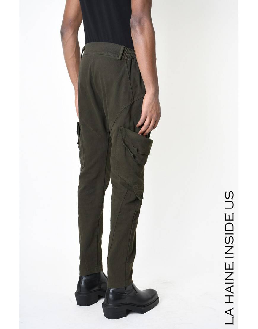 La haine inside us 3B LM192 PANTALONE Verde Offerta temporanea