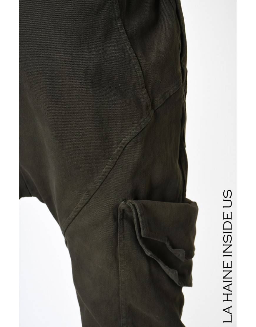 La haine inside us 3B LM192 PANTALONE Verde Offerta temporanea