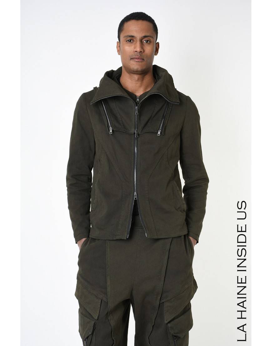 La haine inside us 3B LM194 GIUBBINO Verde Nuovi prodotti