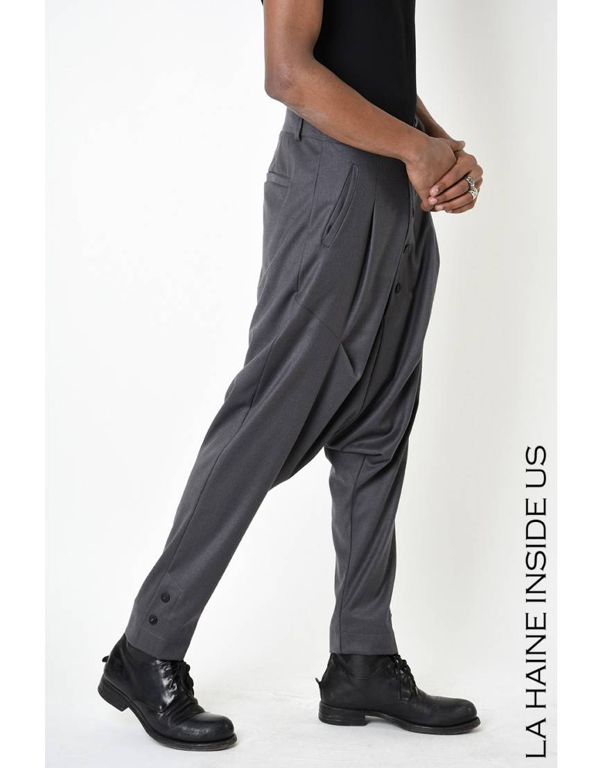 La haine inside us 3B LM195 PANTALONE Grigio Bestseller