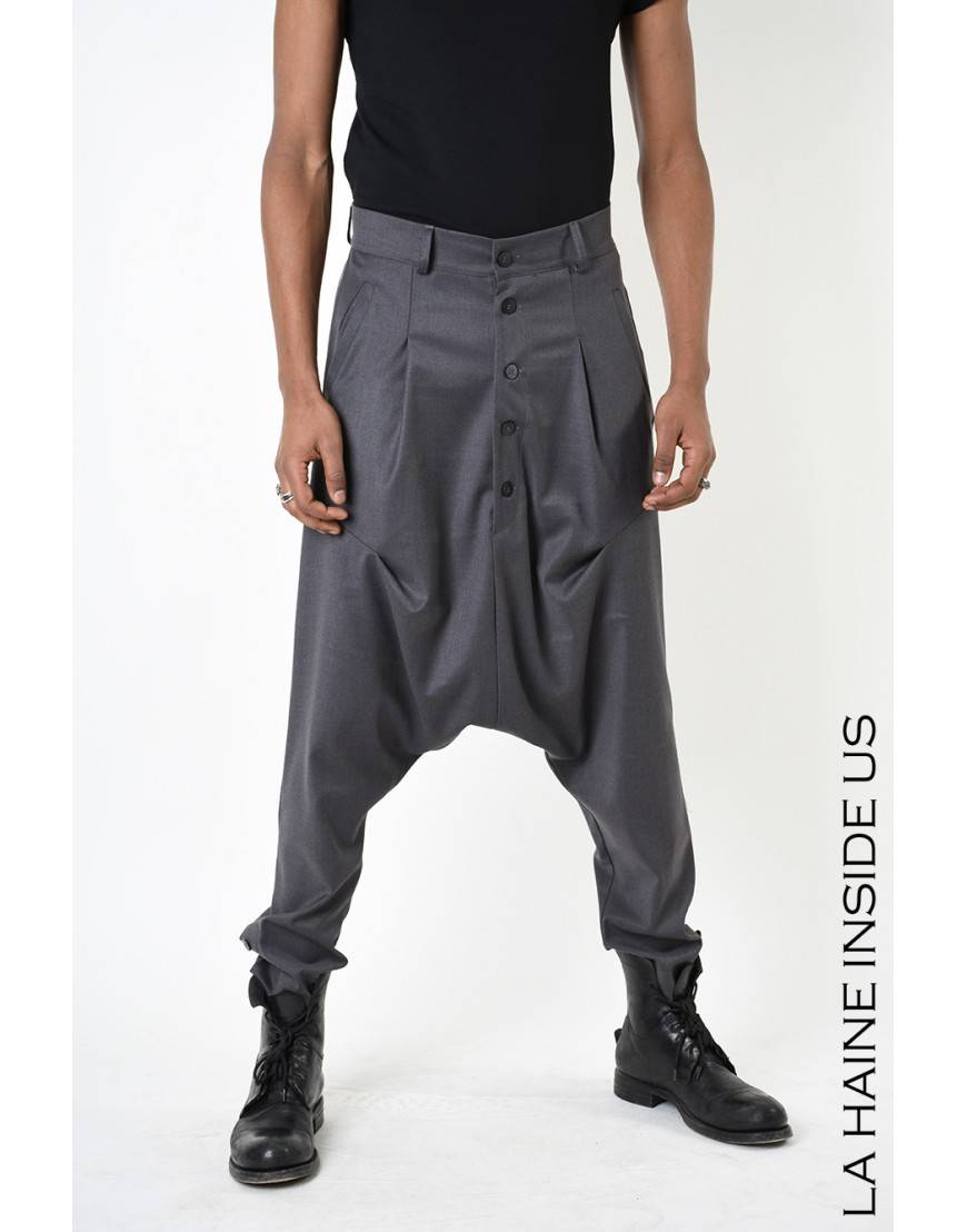La haine inside us 3B LM195 PANTALONE Grigio Bestseller
