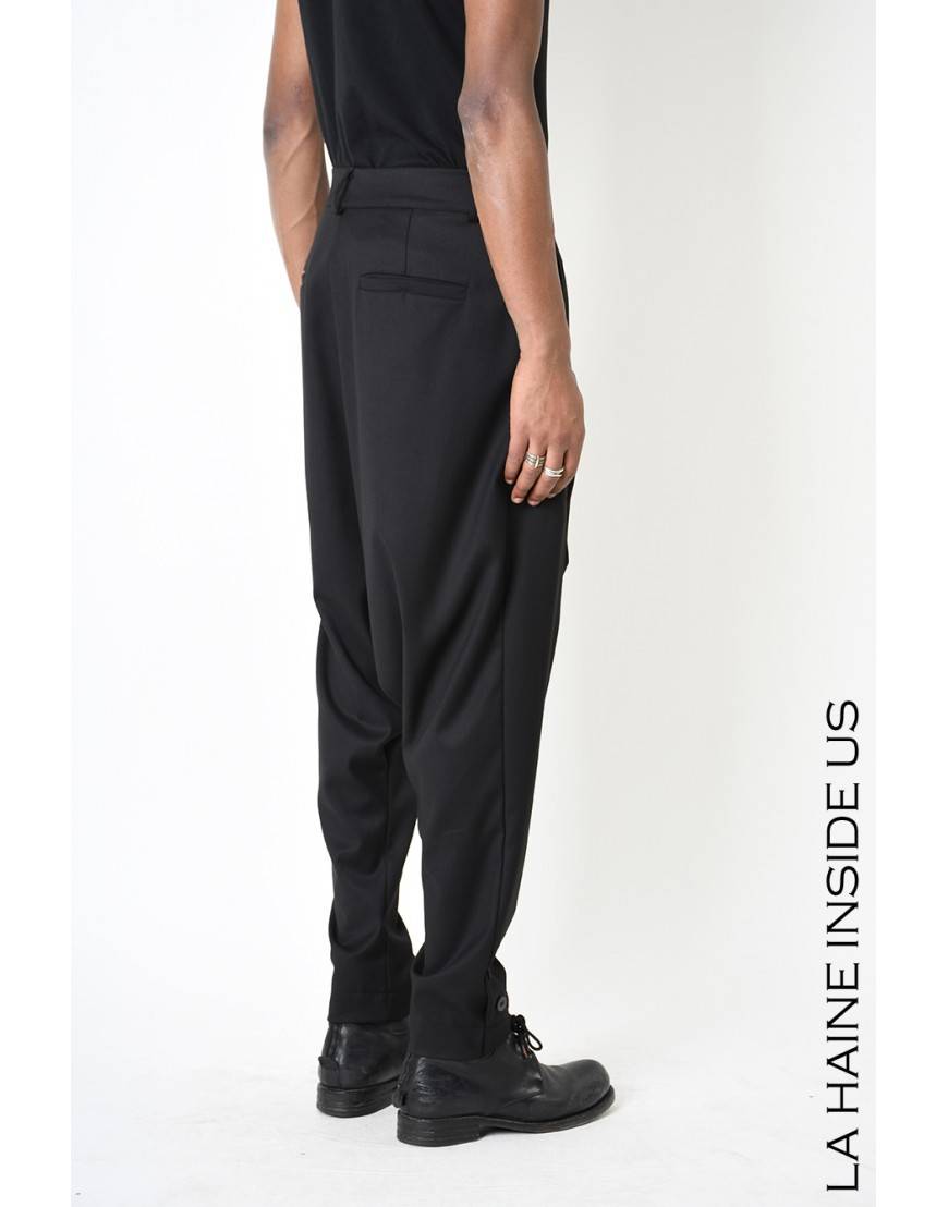 La haine inside us 3B LM195 PANTALONE Nero Offerte stagionali
