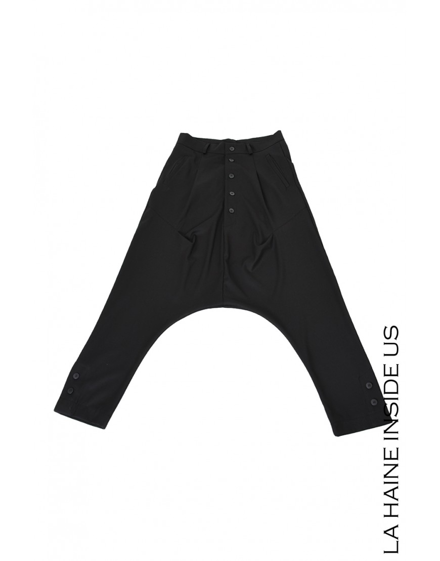 La haine inside us 3B LM195 PANTALONE Nero Offerte stagionali