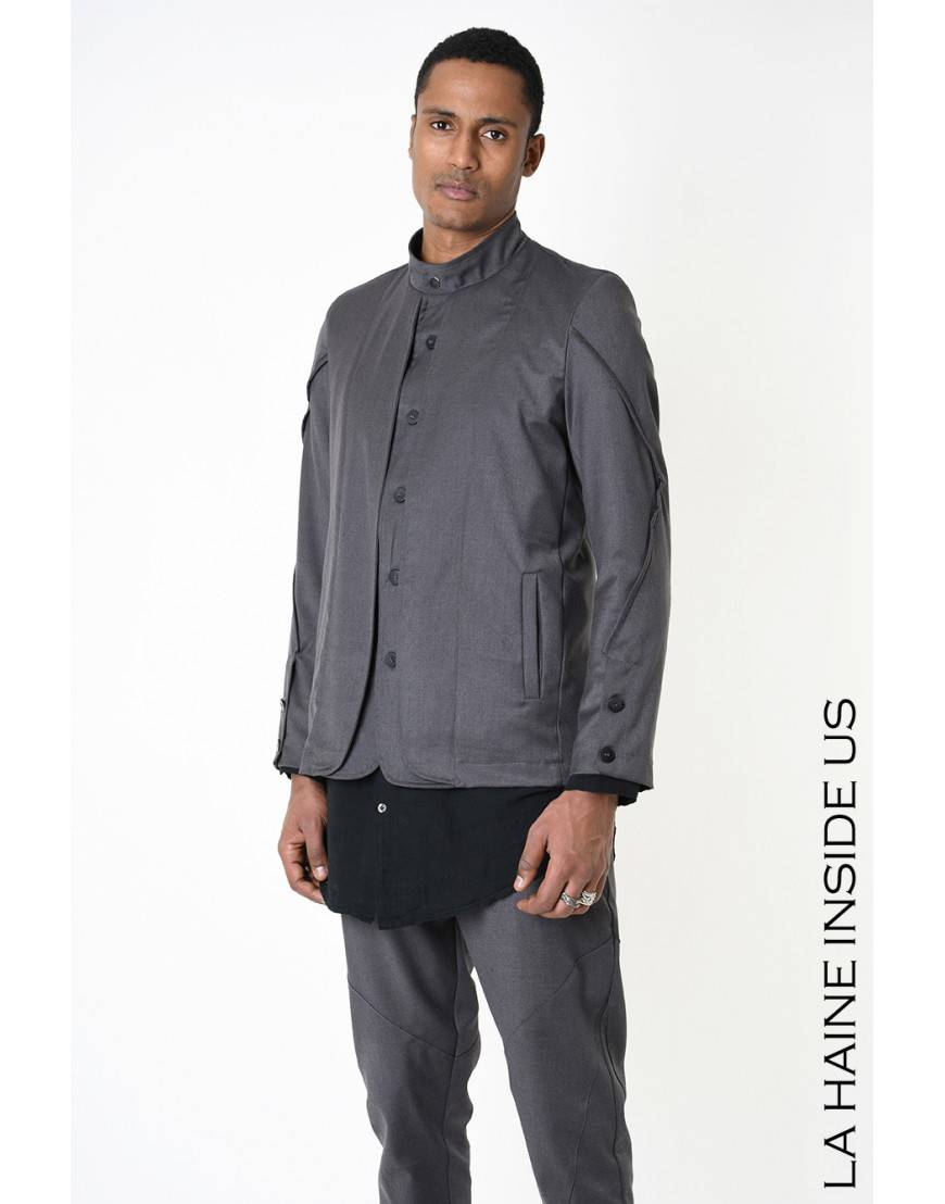 La haine inside us 3B LM196 GIACCA Grigio Liquidazione
