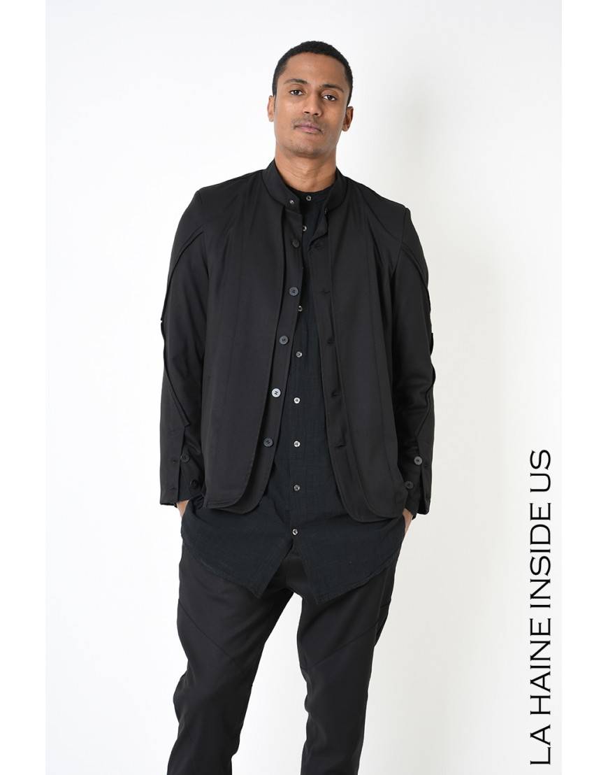 La haine inside us 3B LM196 GIACCA Nero Comprane uno, ottenene uno gratis
