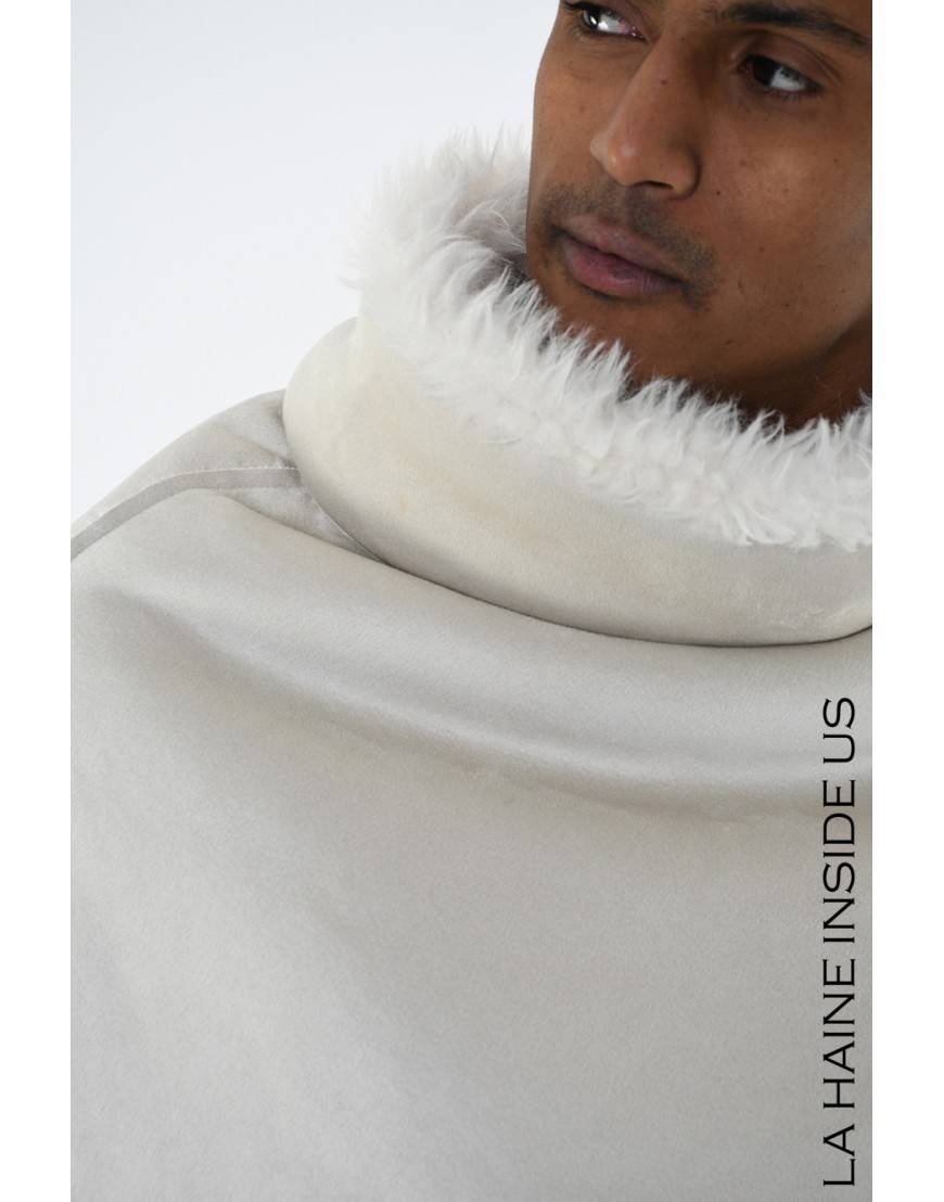 La haine inside us 4- LW862 PONCHO UNISEX U Ice Prezzo basso