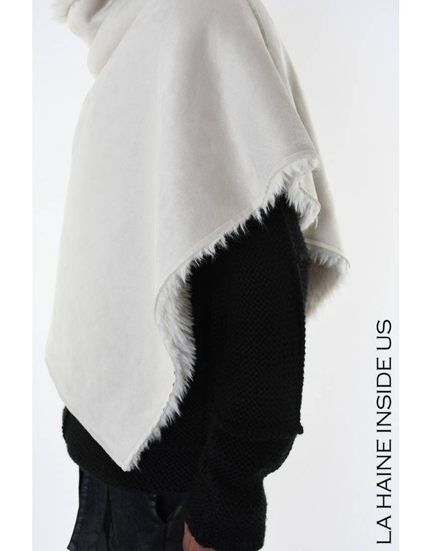 La haine inside us 4- LW862 PONCHO UNISEX U Ice Prezzo basso