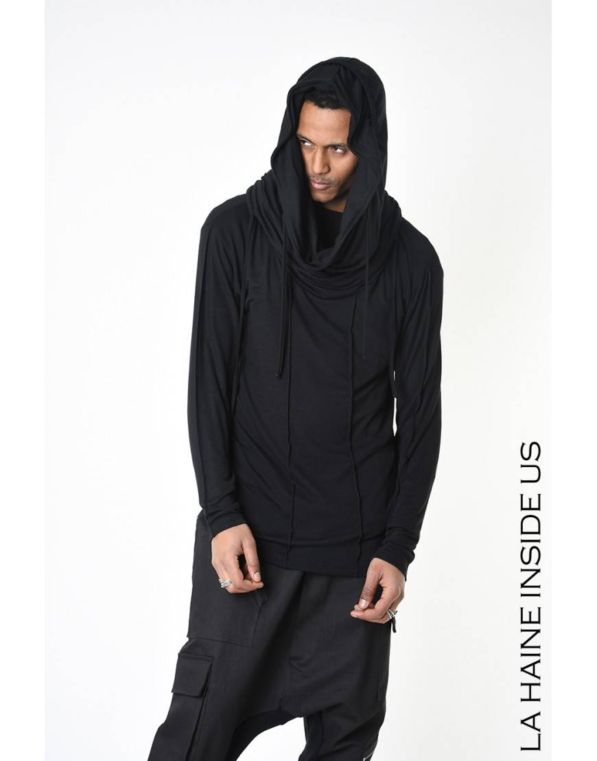 La haine inside us 4M LW565 MAGLIA UNISEX U Nero ACQUISTA ORA