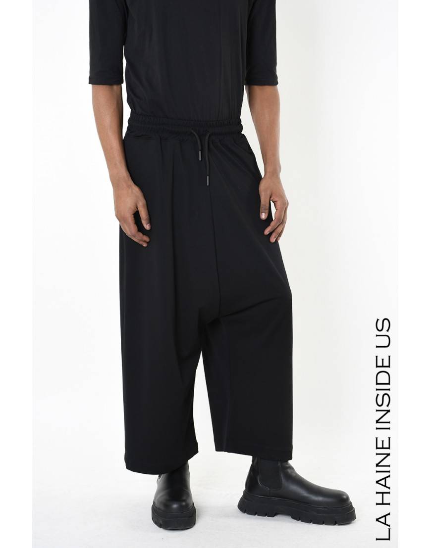 La haine inside us 4M LW955 PANTALONE UNISEX U Nero Ultimo giorno