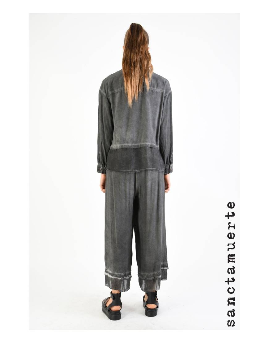 La haine inside us 9B SM334 CAMICIA Grigio Discount Store per i nuovi prodotti