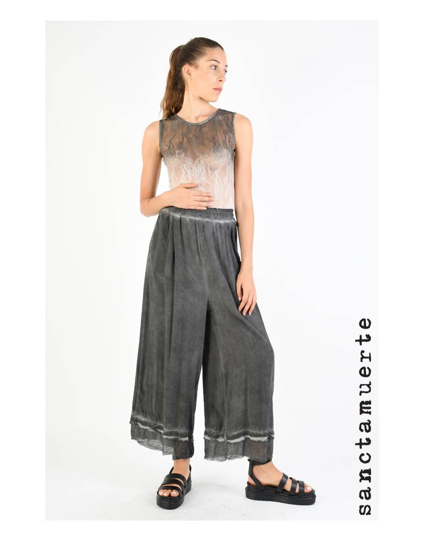La haine inside us 9B SM339 PANTALONE Grigio Enormi sconti