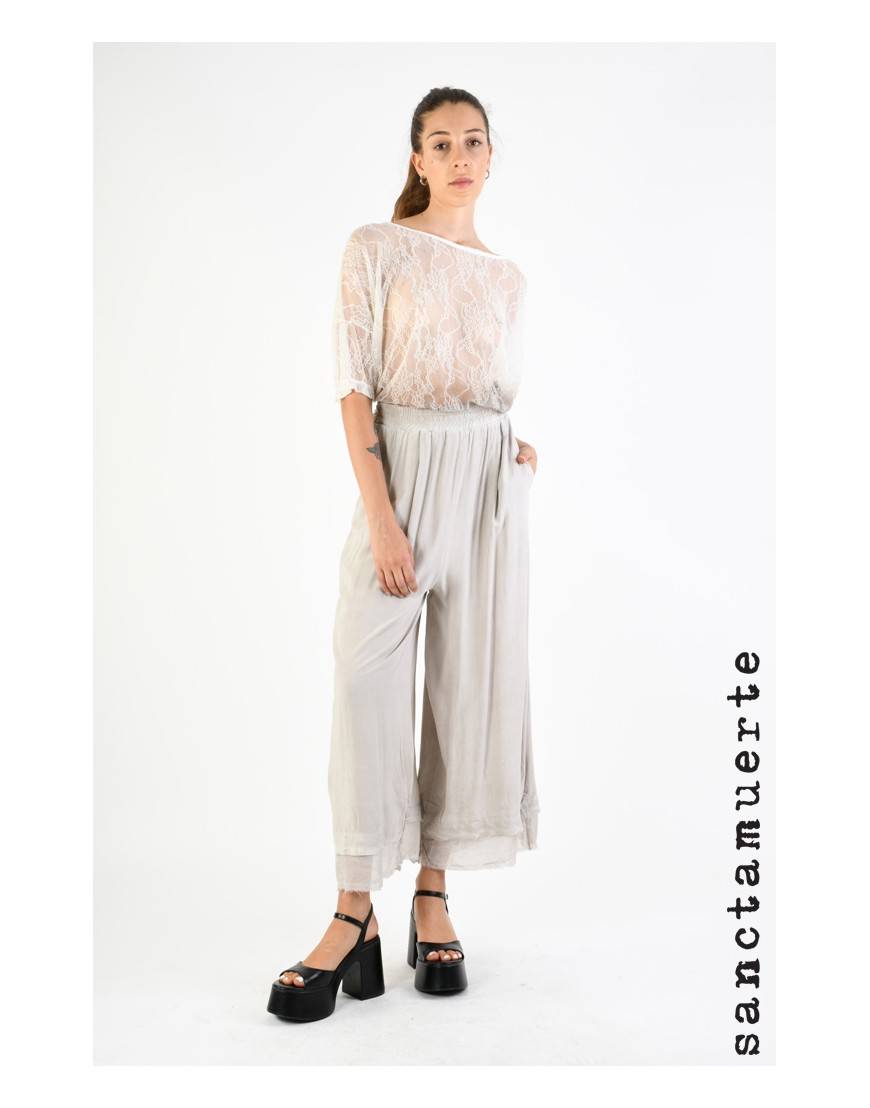 La haine inside us 9B SM339 PANTALONE Ivory 50% di sconto con spedizione gratuita