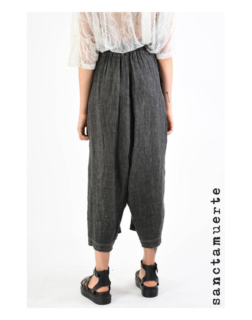 La haine inside us 9B SM364 PANTALONE Grigio Duty-free