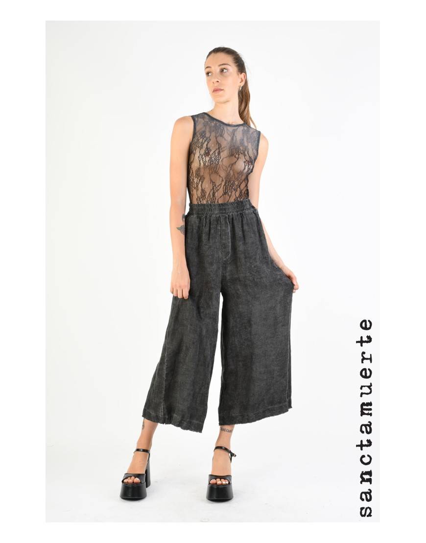 La haine inside us 9B SM387 PANTALONE Grigio Sconti questo mese