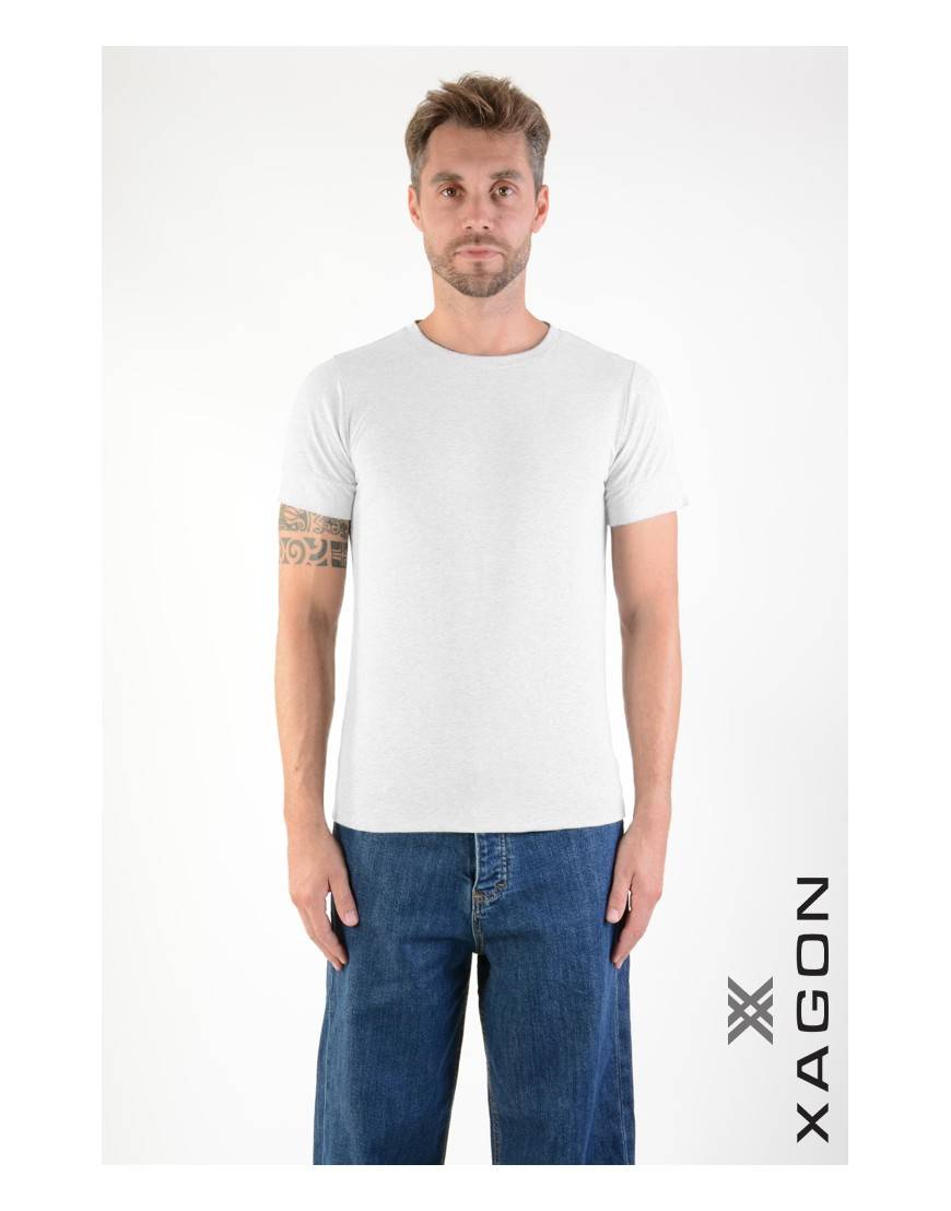 La haine inside us T-Shirt MD1012 Bianco In Vendita