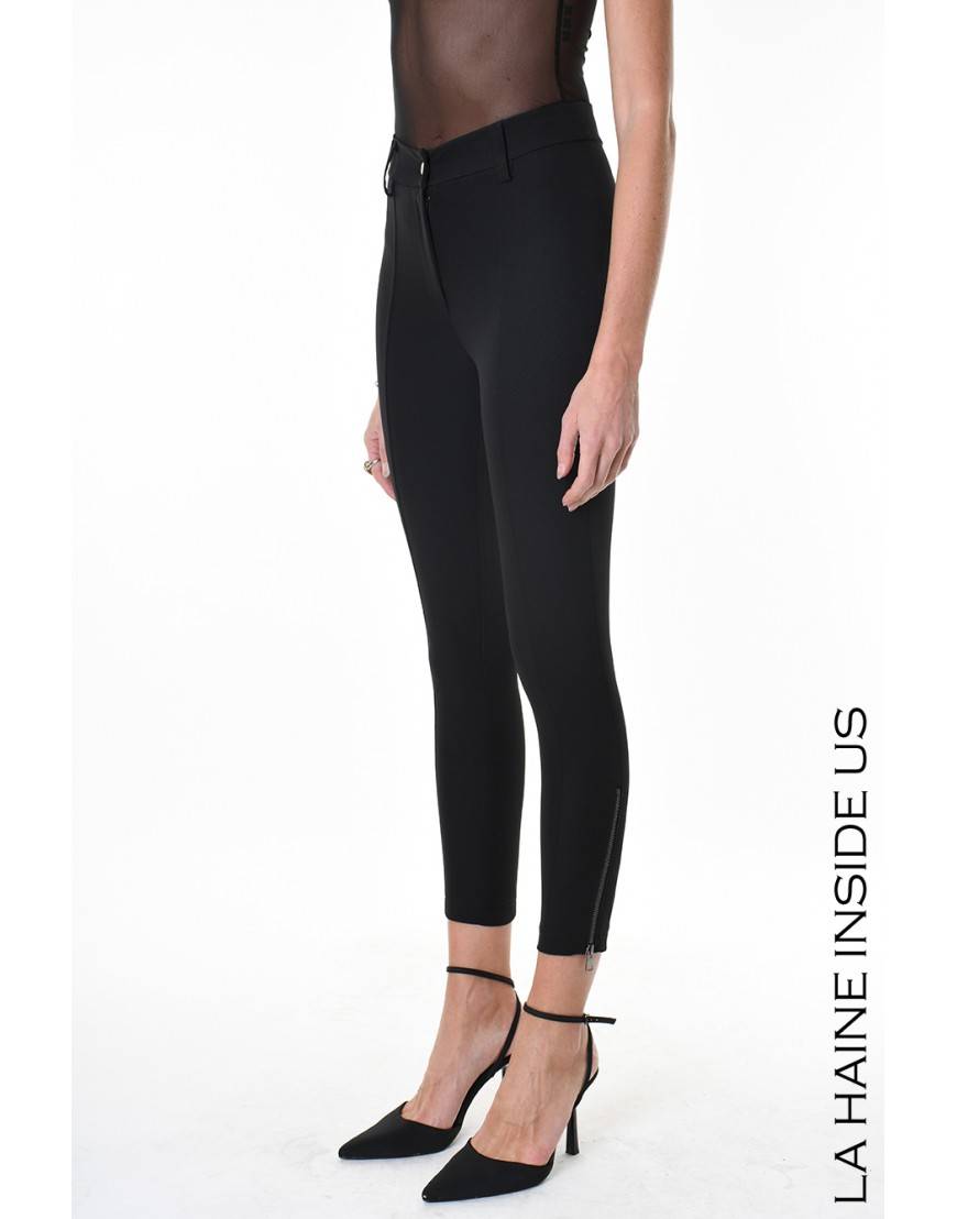 La haine inside us 4B LW634 PANTALONE Nero Comprare a buon mercato