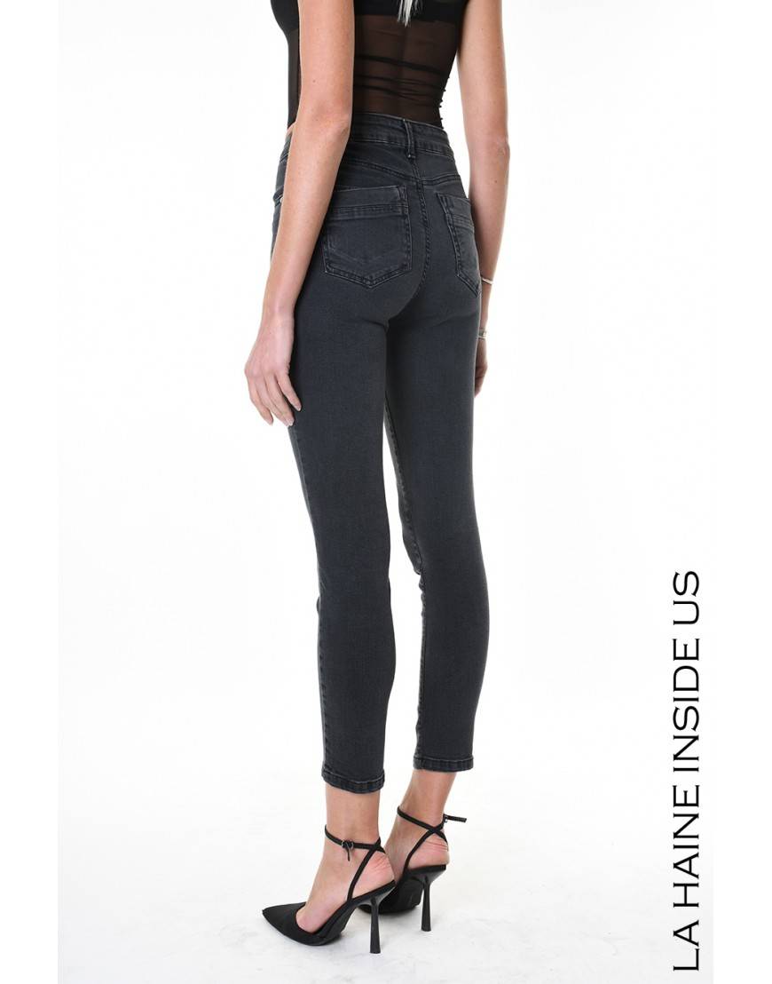 La haine inside us 4X LW834 JEANS Nero Offerta Pasqua