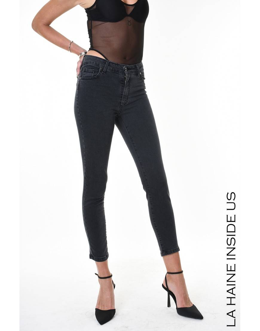La haine inside us 4X LW834 JEANS Nero Offerta Pasqua