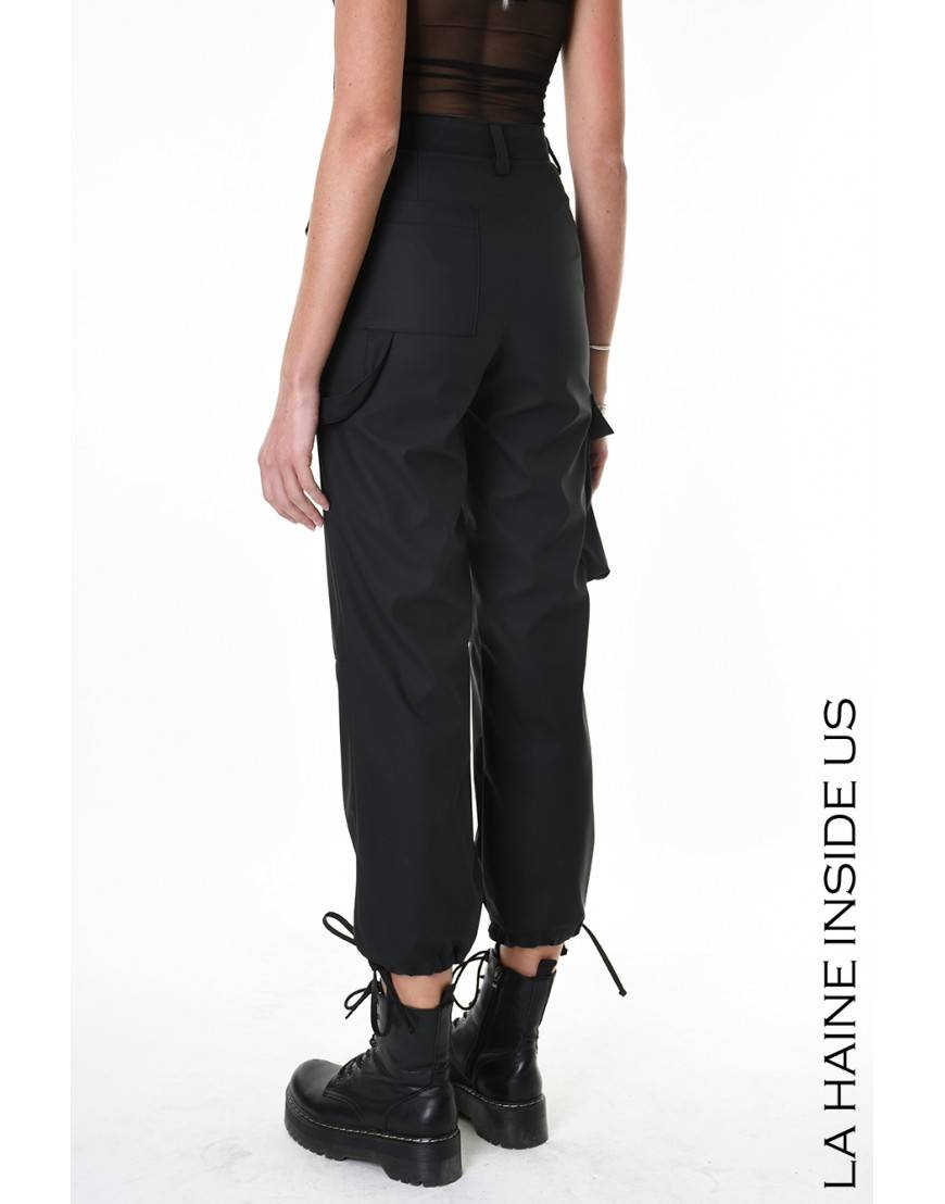 La haine inside us 4Z LW688 PANTALONE Nero Offerta San Valentino