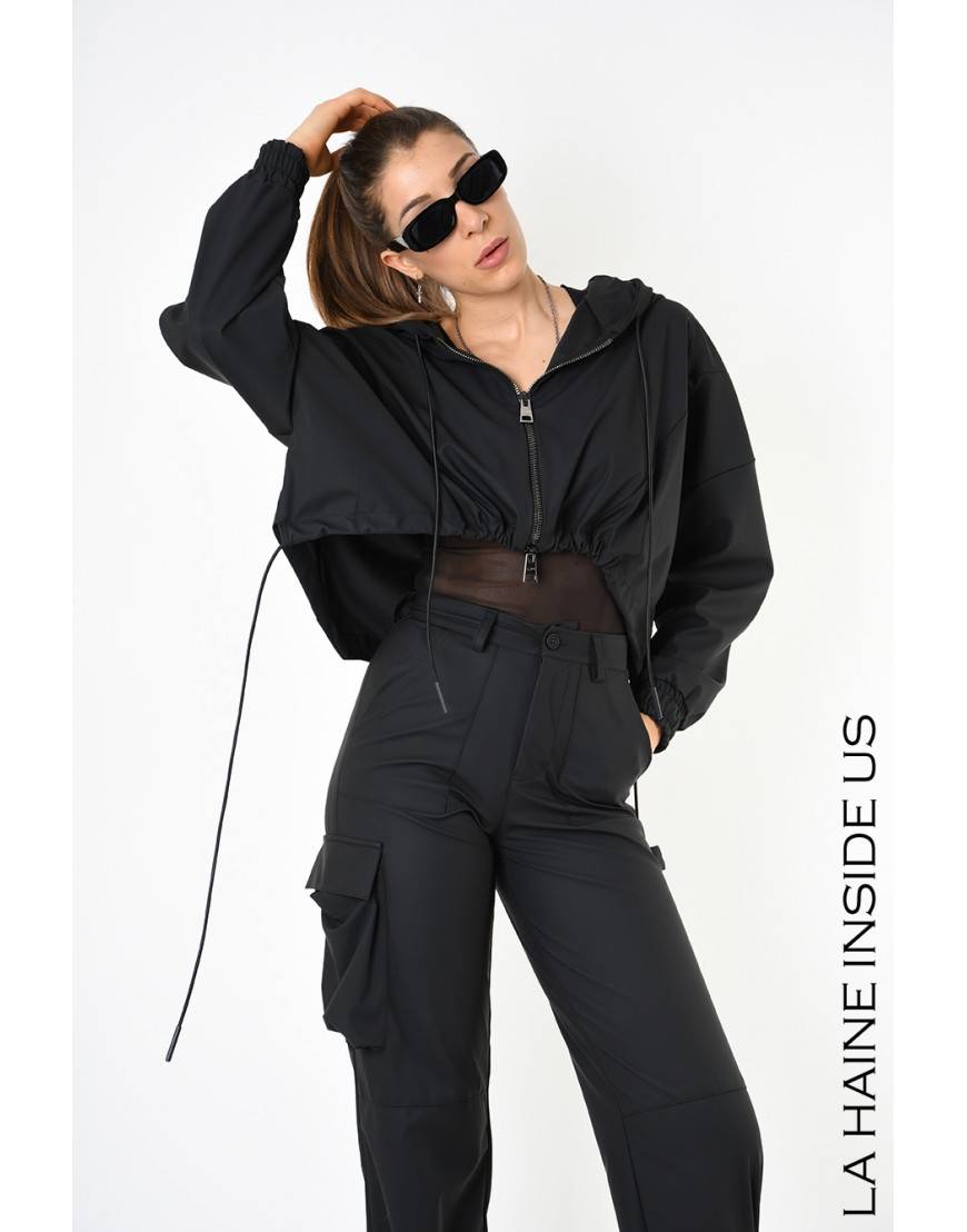 La haine inside us 4Z LW689 BOMBER Nero Offerta Anniversario