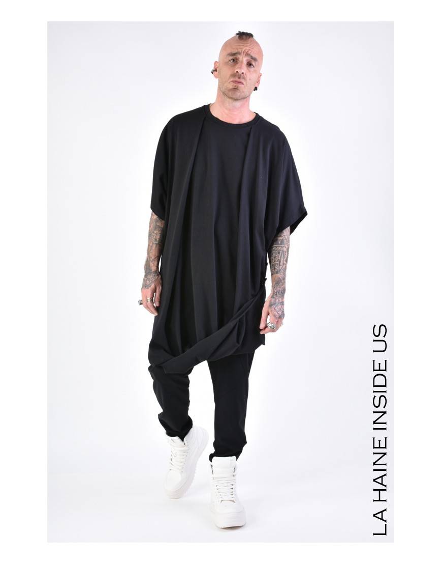La haine inside us 3M LM033 T-SHIRT UNISEX U Nero Grandi sconti