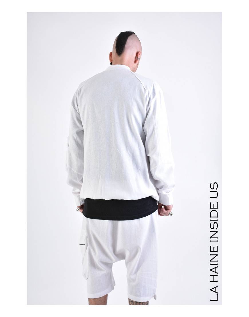 La haine inside us 3M LM098 BOMBER Bianco Offerte giornaliere
